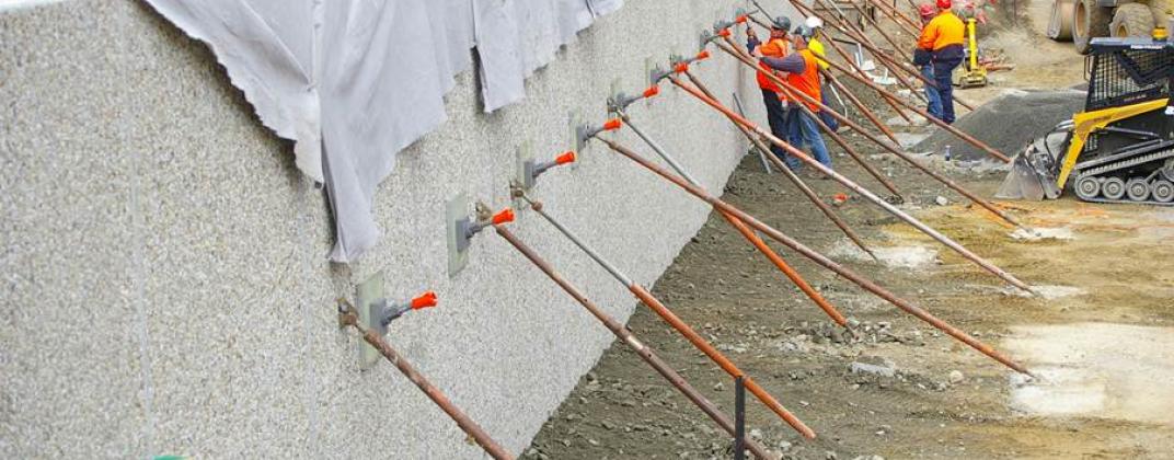 Anchoring (CINTEC, ARCHTEC, Rock bolt, Soil nails, mesh and shotcrete ...